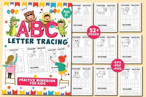 Download ABC Letter Tracing and Coloring Pages - Premium Resources