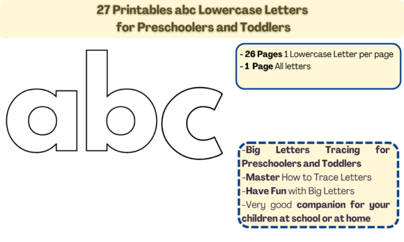 Download 27 Printables ABC Lowercase Letters - Abc Collection