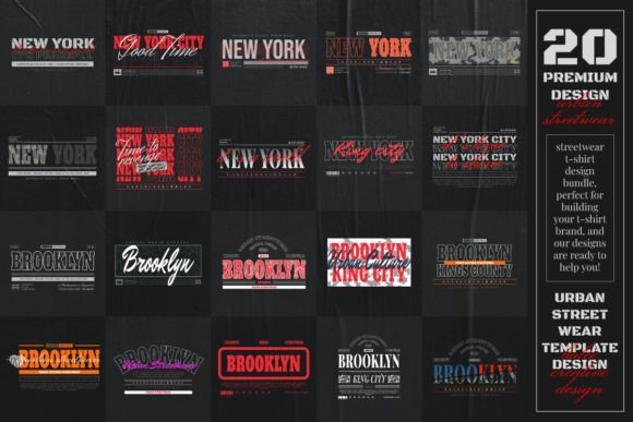 Download Typography Urban Style Design Bundle - Urban Collection